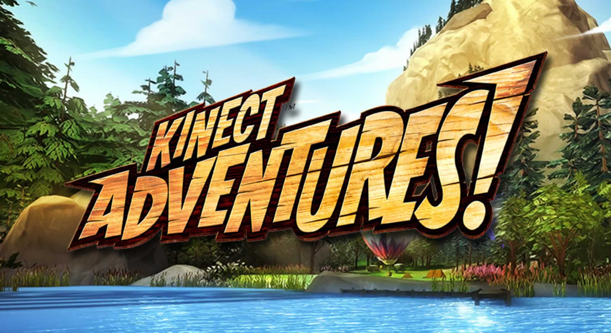 Www adventures. Кинект Adventures. Kinect Adventures игра. Логотип Kinect Адвенчерс. Кинект Адвентурес для ПК.